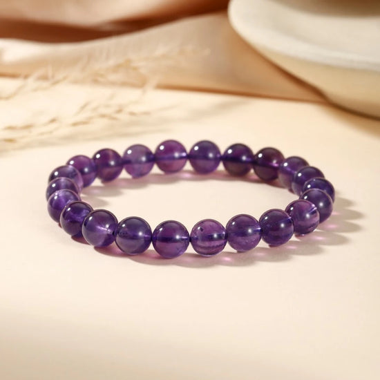 AAAA+ Genuine Uruguayan Amethyst Bracelet - view 3
