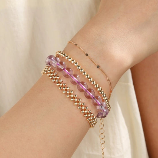 AAAA+ Genuine Bolivian Amethyst Bracelet - view 5