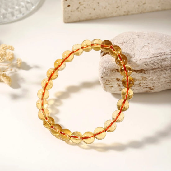 AAAA Unheated Untreated Citrine Bracelet - view 4