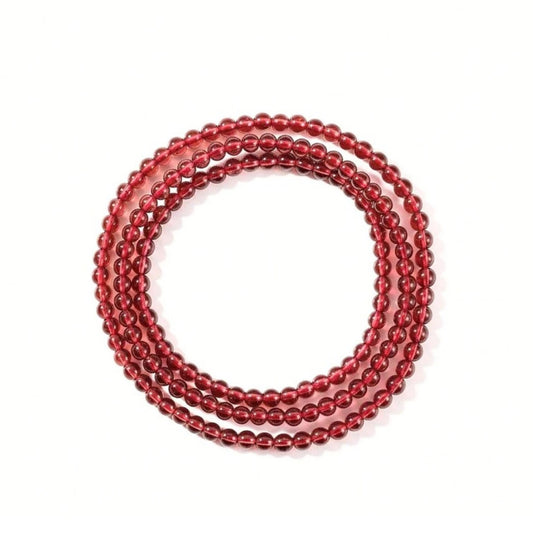 Genuine Pyrope Garnet Bracelet
