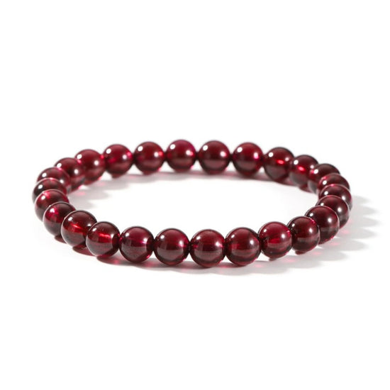 AAAA Genuine Rhodolite Garnet Gemstone Bracelet