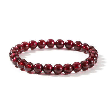 AAAA Genuine Rhodolite Garnet Gemstone Bracelet