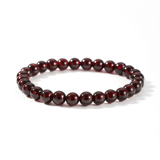 AAA Genuine Pyrope Garnet Gemstone Bracelet