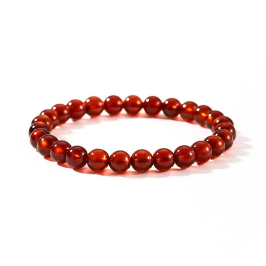 AAA Genuine Hessonite Garnet Gemstone Bracelet