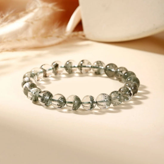 AAA Genuine Green Phantom Quartz Bracelet - view 3