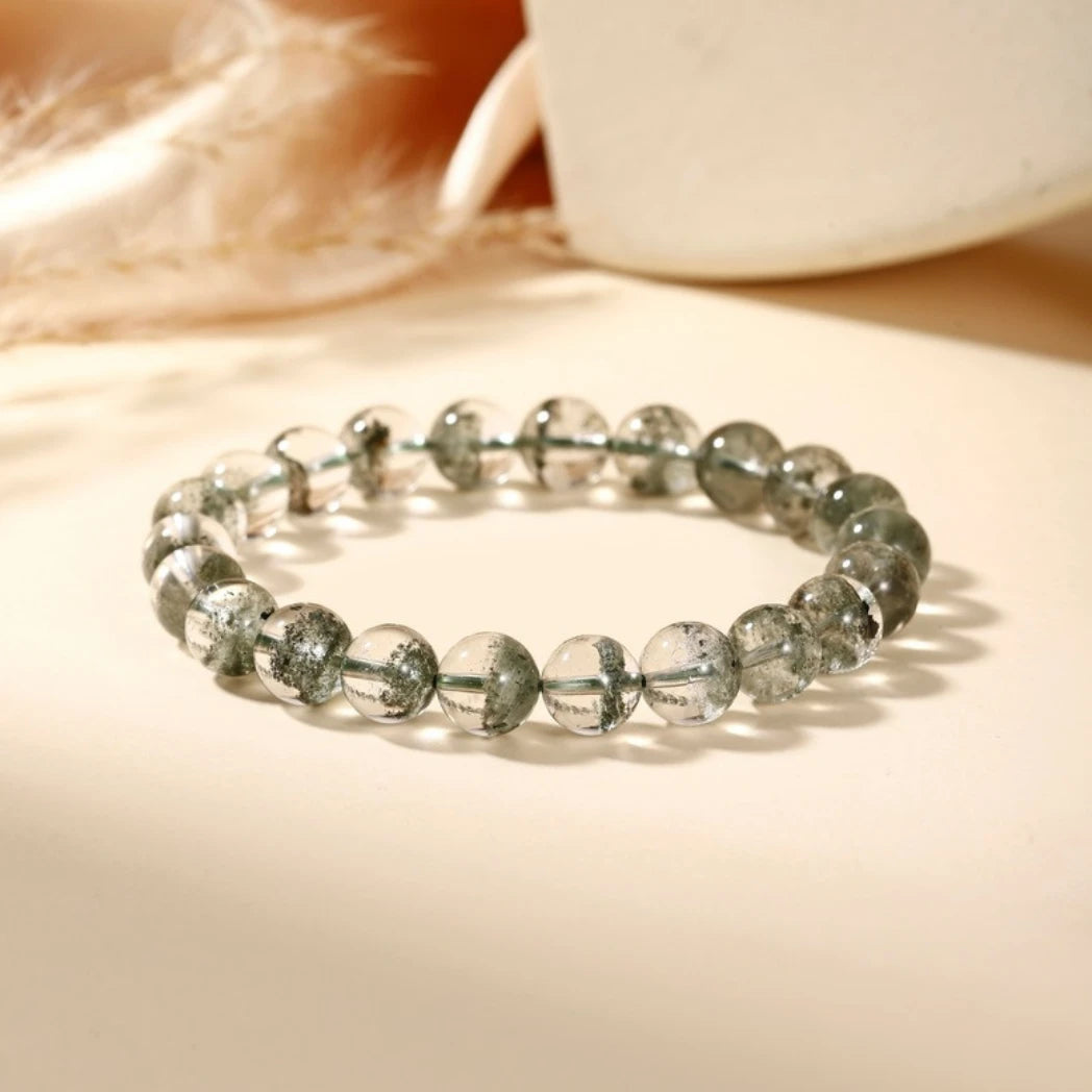AAA Genuine Green Phantom Quartz Bracelet - view 3