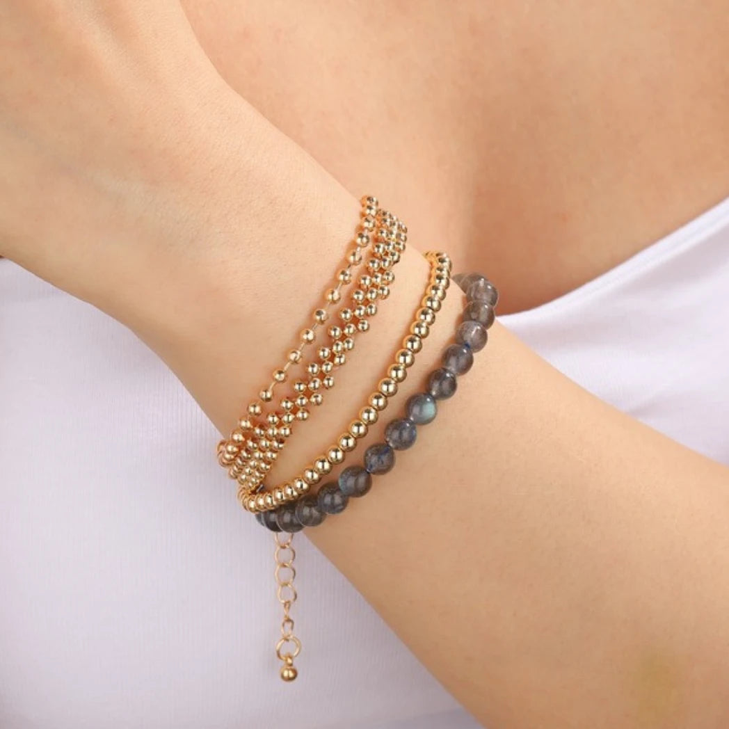 Black Labradorite Bracelet - view 2