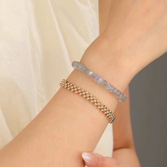 Black Labradorite Bracelet - view 3