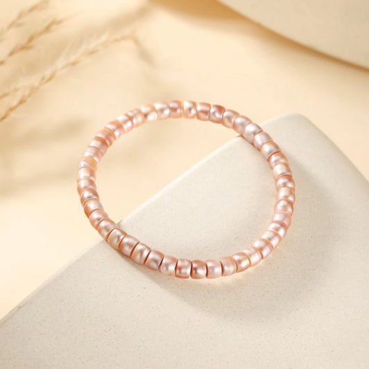 6mm Pearl Beaded Bracelet - view 2