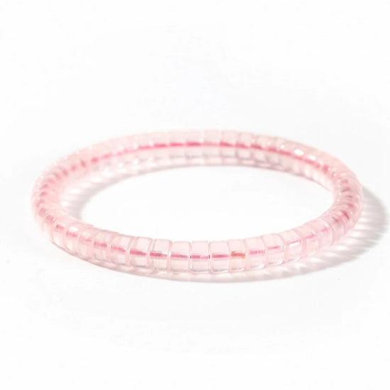 Rose Quartz Beaded Bracelet - view 4
