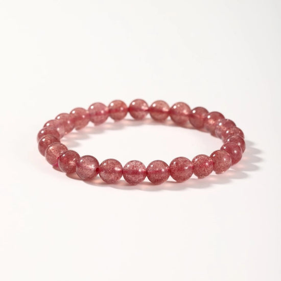 Strawberry Quartz Bracelet - view 5