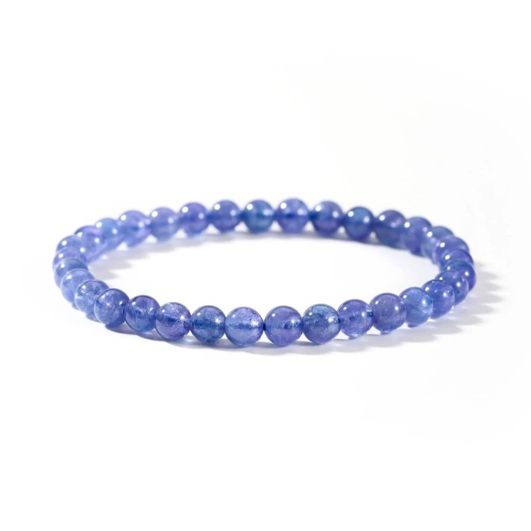 AAAA+ Tanzanite Beaded Bracelet