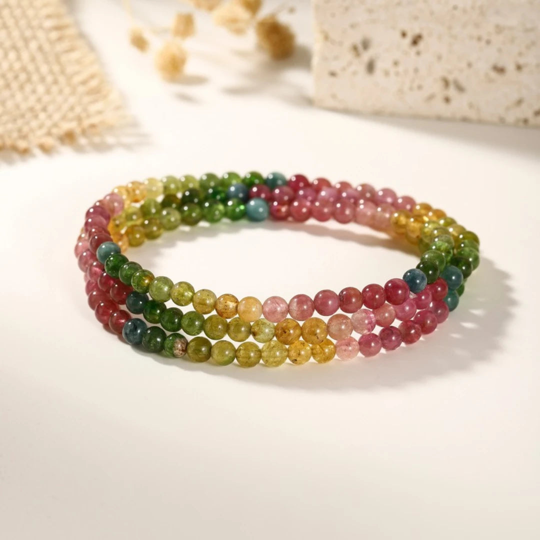 Rainbow Tourmaline Bracelet - view 2