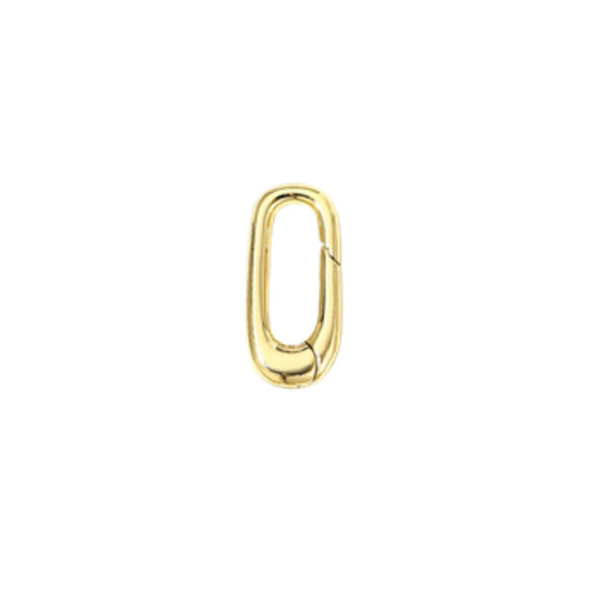Elongated Oval Charm Holder