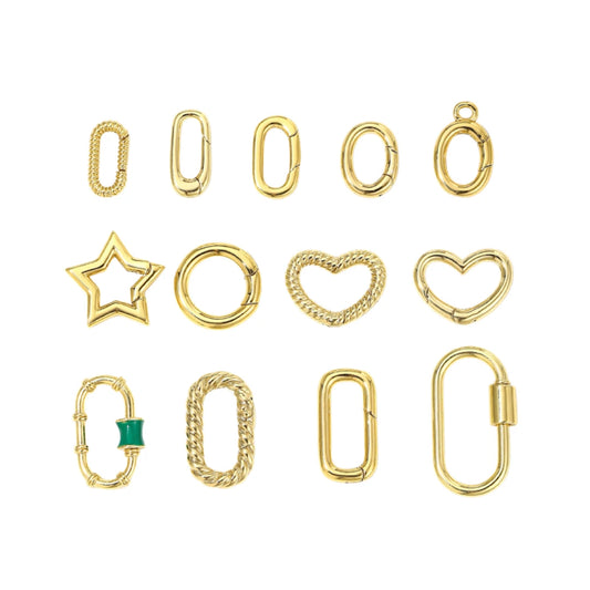 Charming Cosmic gold charm holder collection