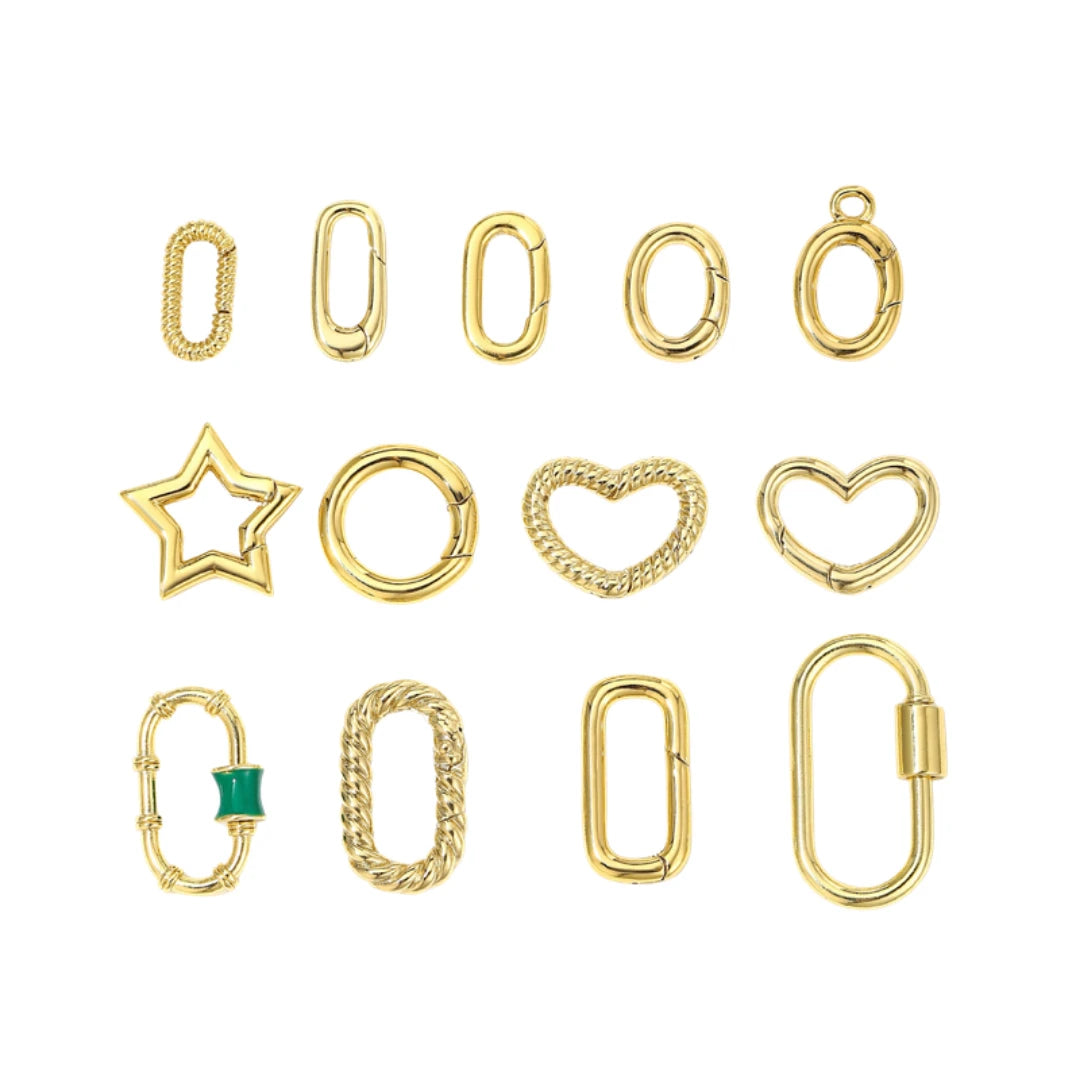 Charming Cosmic gold charm holder collection
