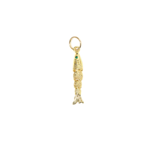 Textured Fish Charm