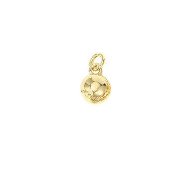 Gold Soccer Ball Charm