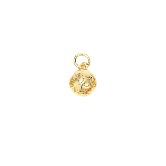 Gold Volleyball Charm
