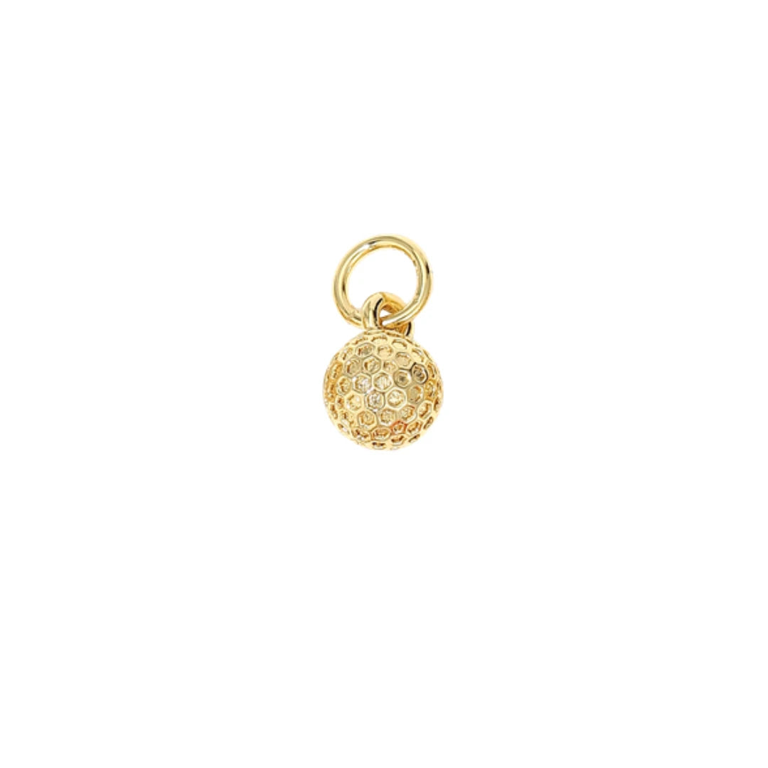CZ Golf Ball Charm