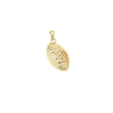 Gold Football Charm
