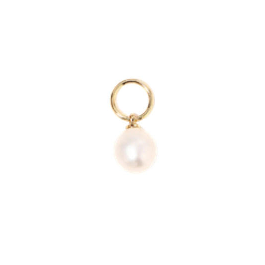 Round Pearl Charm