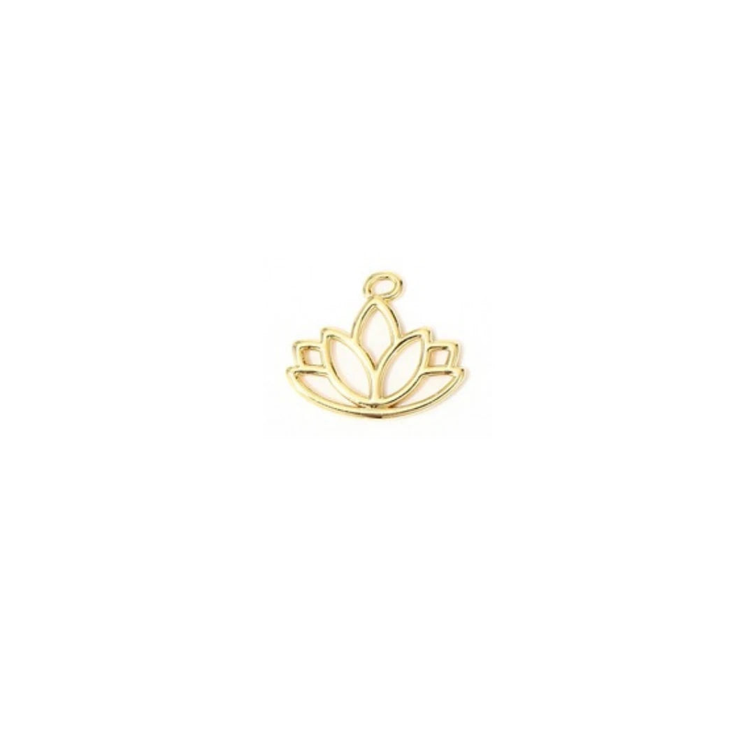 Lotus Flower Charm