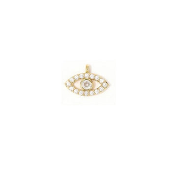 Clear Evil Eye Charm