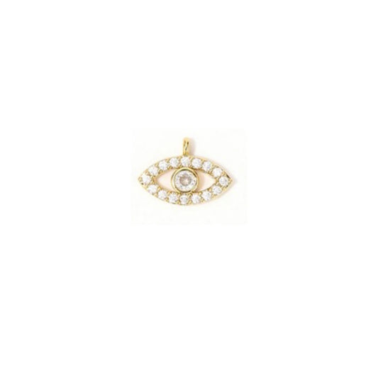 Clear Evil Eye Charm